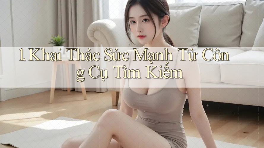 1. Khai Thác Sức Mạnh Từ Công Cụ Tìm Kiếm 1. Khai Thác Sức Mạnh Từ Công Cụ Tìm Kiếm