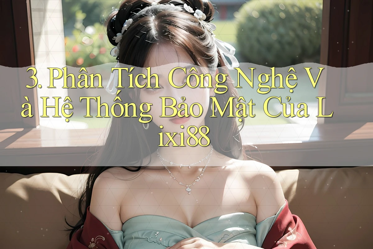 3. Phân Tích Công Nghệ Và Hệ Thống Bảo Mật Của Lixi88