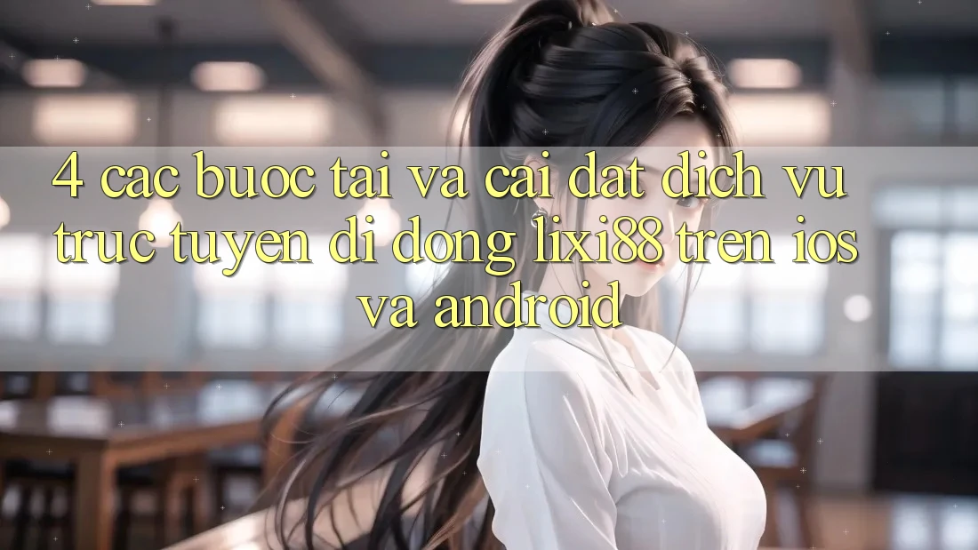 4. Các bước Tải Và Cài Đặt Dịch vụ trực tuyến di động Lixi88 Trên iOS và Android 4. Các bước Tải Và Cài Đặt Dịch vụ trực tuyến di động Lixi88 Trên iOS và Android