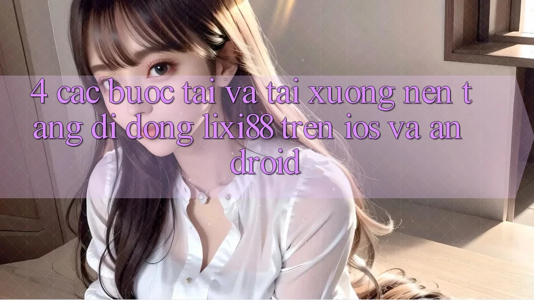 4. Các bước Tải Và Tải xuống Nền tảng di động Lixi88 Trên iOS và Android