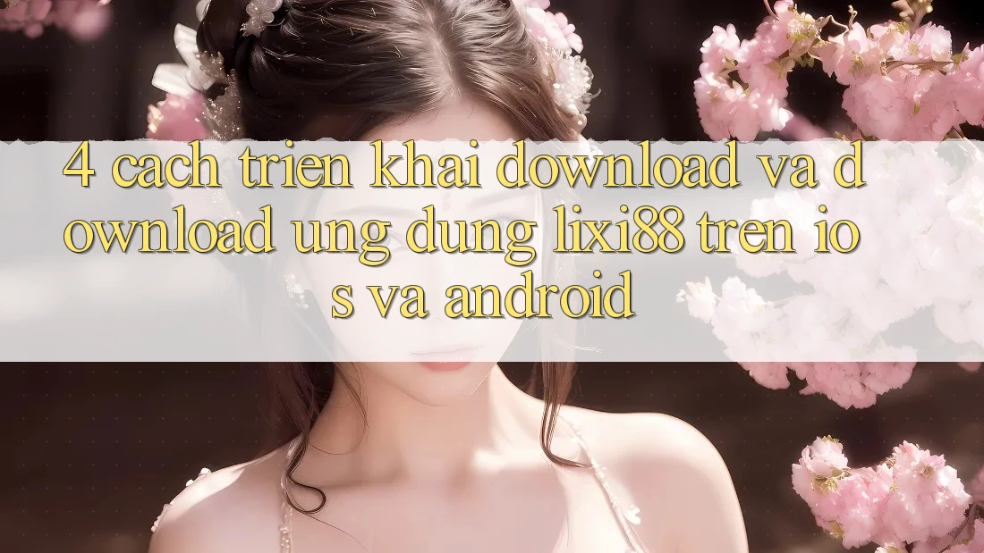 4. Cách triển khai Download Và Download Ứng Dụng Lixi88 Trên iOS và Android