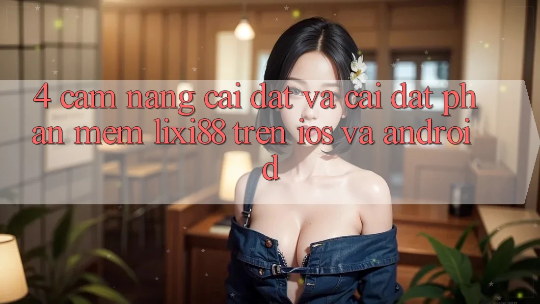 4. Cẩm nang Cài đặt Và Cài đặt Phần mềm Lixi88 Trên iOS và Android 4. Cẩm nang Cài đặt Và Cài đặt Phần mềm Lixi88 Trên iOS và Android