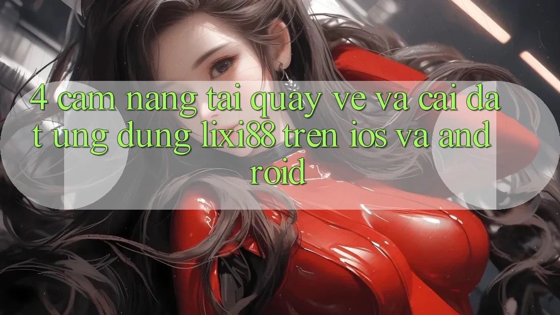 4. Cẩm nang Tải quay về Và Cài Đặt Ứng Dụng Lixi88 Trên iOS và Android
