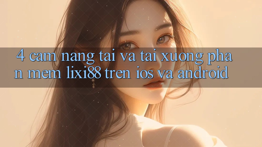 4. Cẩm nang Tải Và Tải xuống Phần mềm Lixi88 Trên iOS và Android