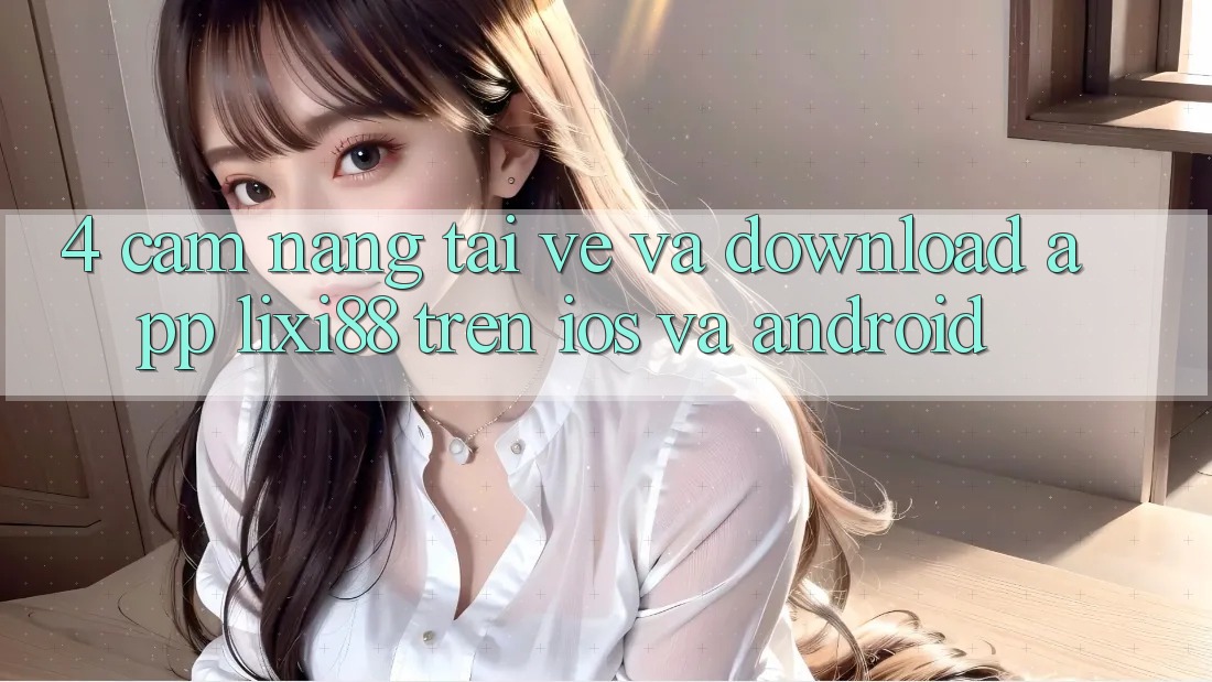 4. Cẩm nang Tải về Và Download App Lixi88 Trên iOS và Android
