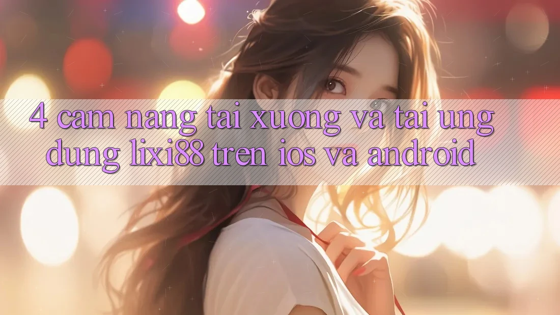 4. Cẩm nang Tải xuống Và Tải Ứng Dụng Lixi88 Trên iOS và Android