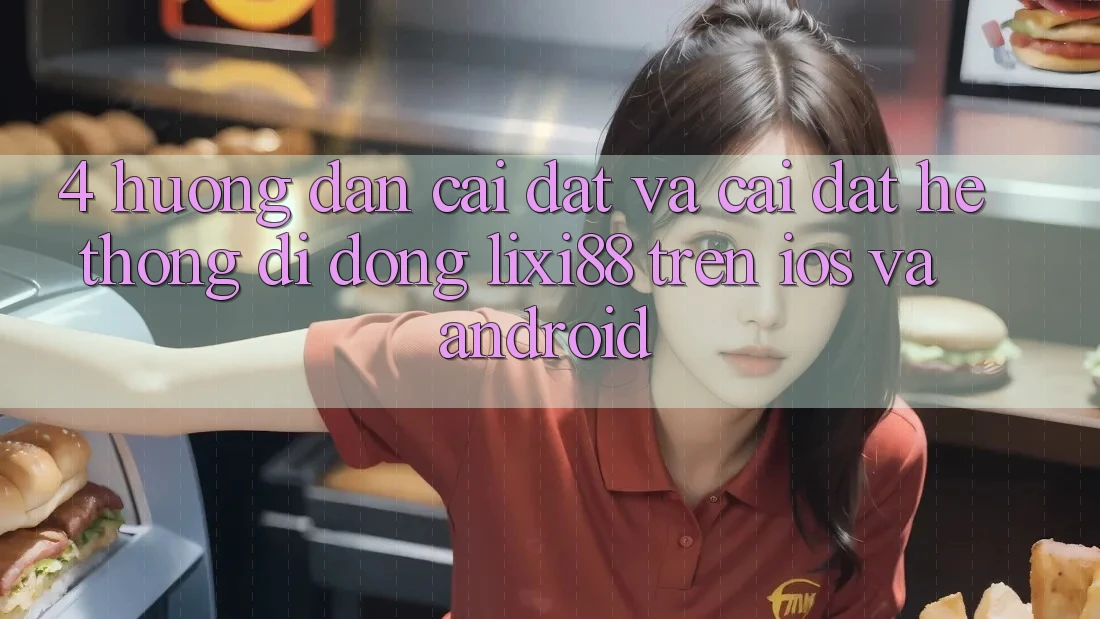 4. Hướng Dẫn Cài đặt Và Cài Đặt Hệ thống di động Lixi88 Trên iOS và Android
