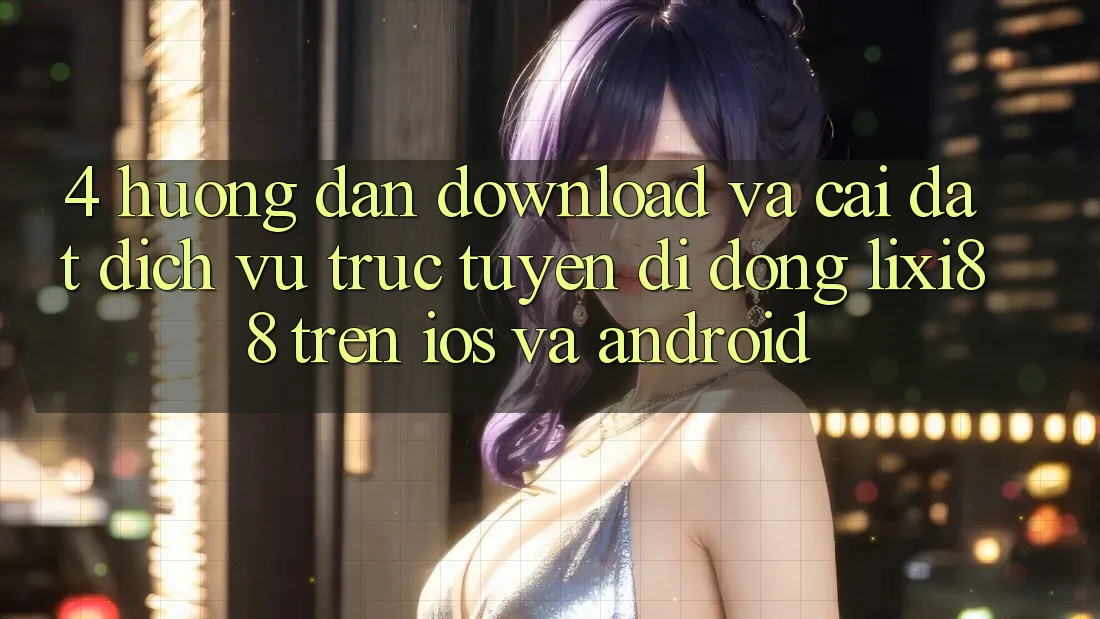 4. Hướng Dẫn Download Và Cài Đặt Dịch vụ trực tuyến di động Lixi88 Trên iOS và Android