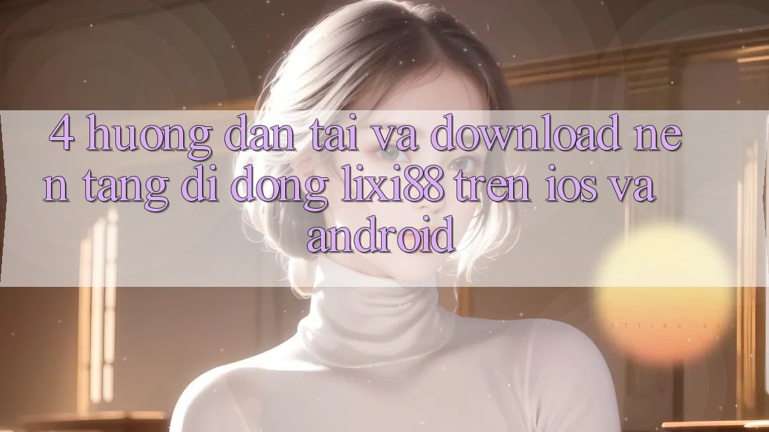 4. Hướng Dẫn Tải Và Download Nền tảng di động Lixi88 Trên iOS và Android 4. Hướng Dẫn Tải Và Download Nền tảng di động Lixi88 Trên iOS và Android
