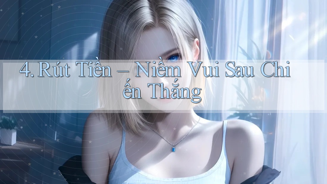 4. Rút Tiền – Niềm Vui Sau Chiến Thắng