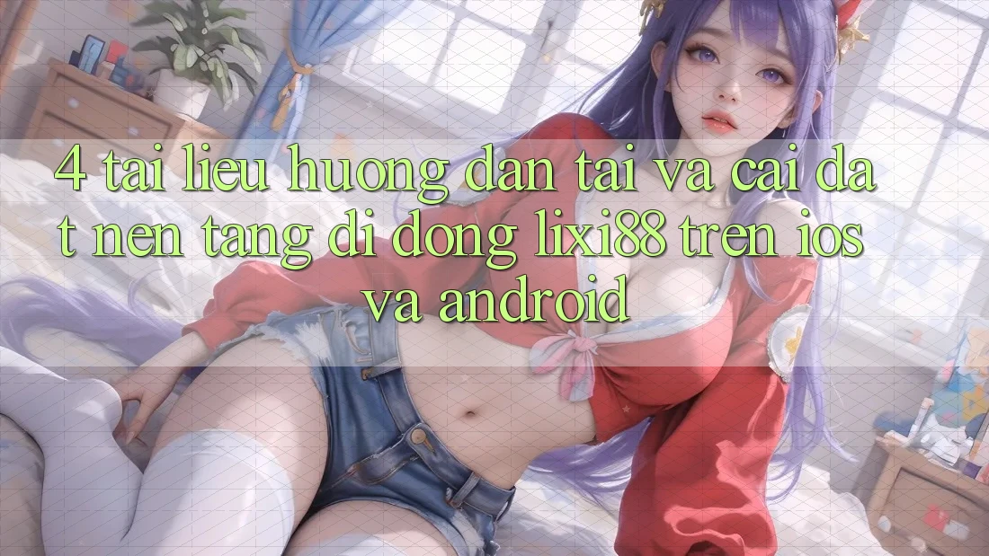 4. Tài liệu hướng dẫn Tải Và Cài Đặt Nền tảng di động Lixi88 Trên iOS và Android