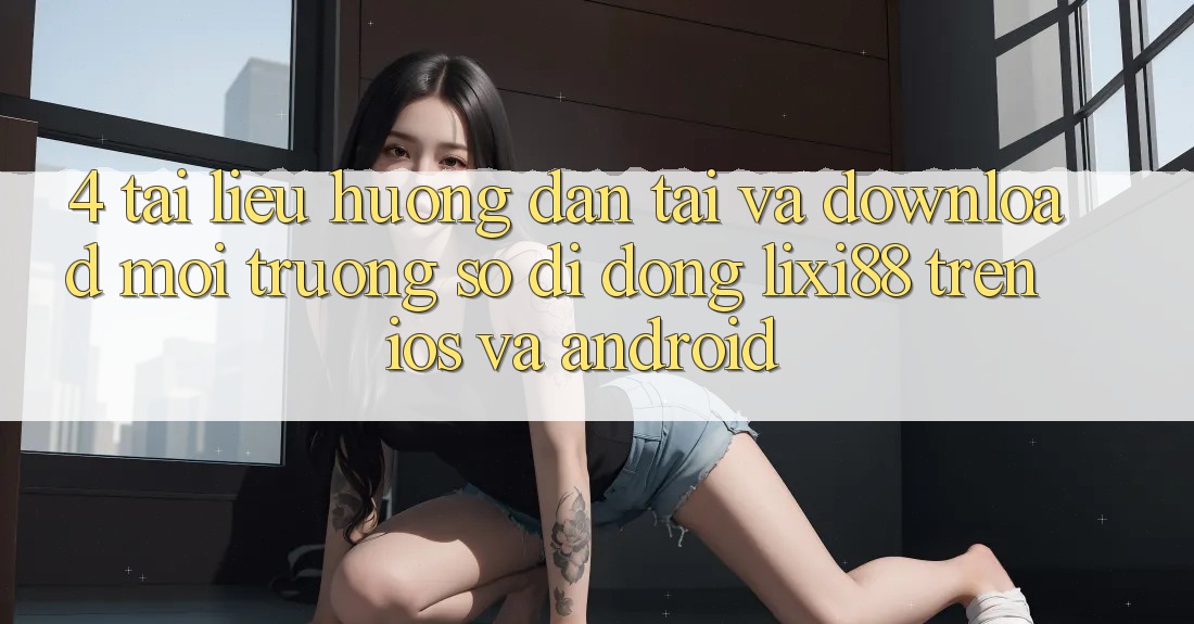 4. Tài liệu hướng dẫn Tải Và Download Môi trường số di động Lixi88 Trên iOS và Android