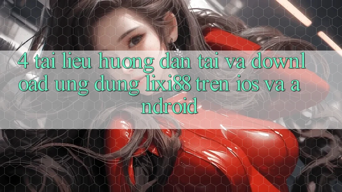 4. Tài liệu hướng dẫn Tải Và Download Ứng Dụng Lixi88 Trên iOS và Android