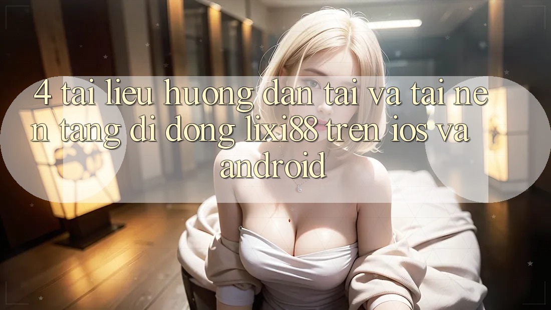 4. Tài liệu hướng dẫn Tải Và Tải Nền tảng di động Lixi88 Trên iOS và Android