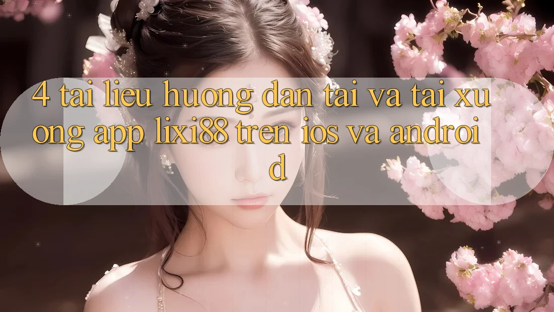 4. Tài liệu hướng dẫn Tải Và Tải xuống App Lixi88 Trên iOS và Android