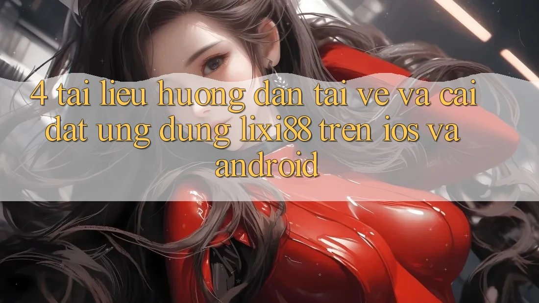 4. Tài liệu hướng dẫn Tải về Và Cài Đặt Ứng Dụng Lixi88 Trên iOS và Android
