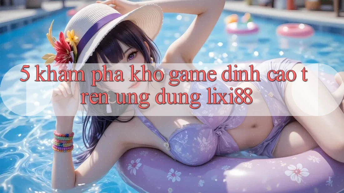 5. Khám Phá Kho Game Đỉnh Cao Trên Ứng dụng Lixi88