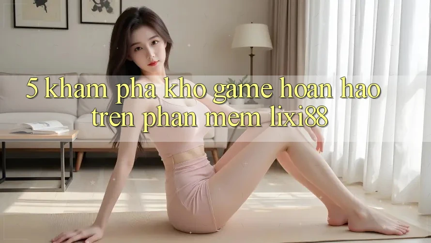 5. Khám Phá Kho Game Hoàn hảo Trên Phần mềm Lixi88