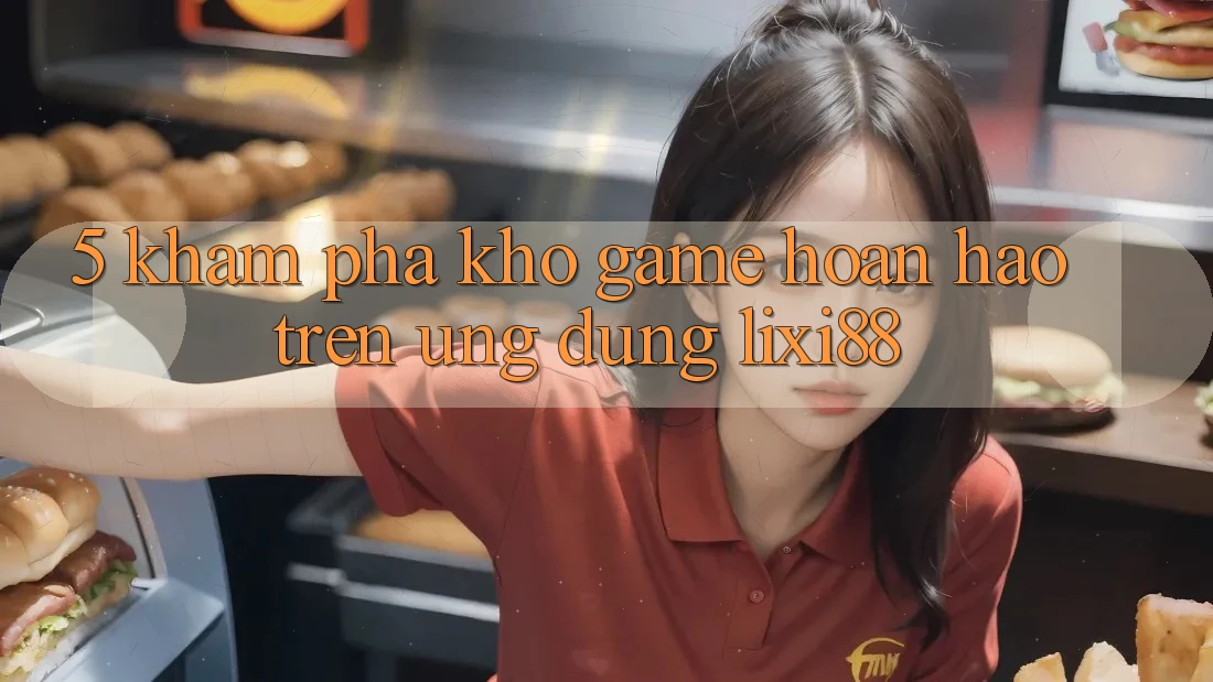 5. Khám Phá Kho Game Hoàn hảo Trên Ứng dụng Lixi88