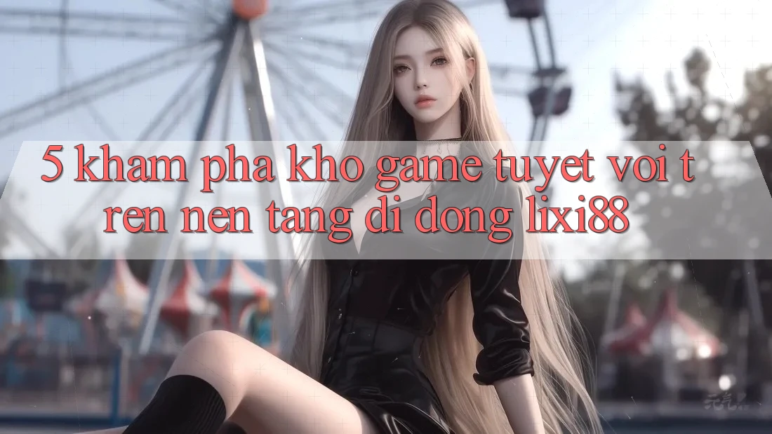 5. Khám Phá Kho Game Tuyệt vời Trên Nền tảng di động Lixi88 5. Khám Phá Kho Game Tuyệt vời Trên Nền tảng di động Lixi88