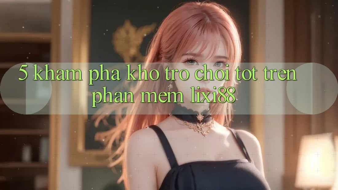 5. Khám Phá Kho Trò chơi Tốt Trên Phần mềm Lixi88