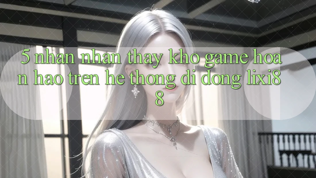 5. Nhận nhận thấy Kho Game Hoàn hảo Trên Hệ thống di động Lixi88