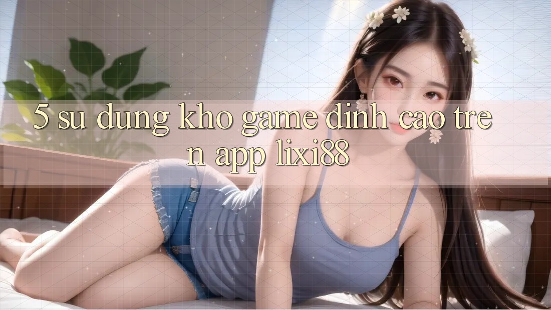 5. Sử dụng Kho Game Đỉnh Cao Trên App Lixi88 5. Sử dụng Kho Game Đỉnh Cao Trên App Lixi88