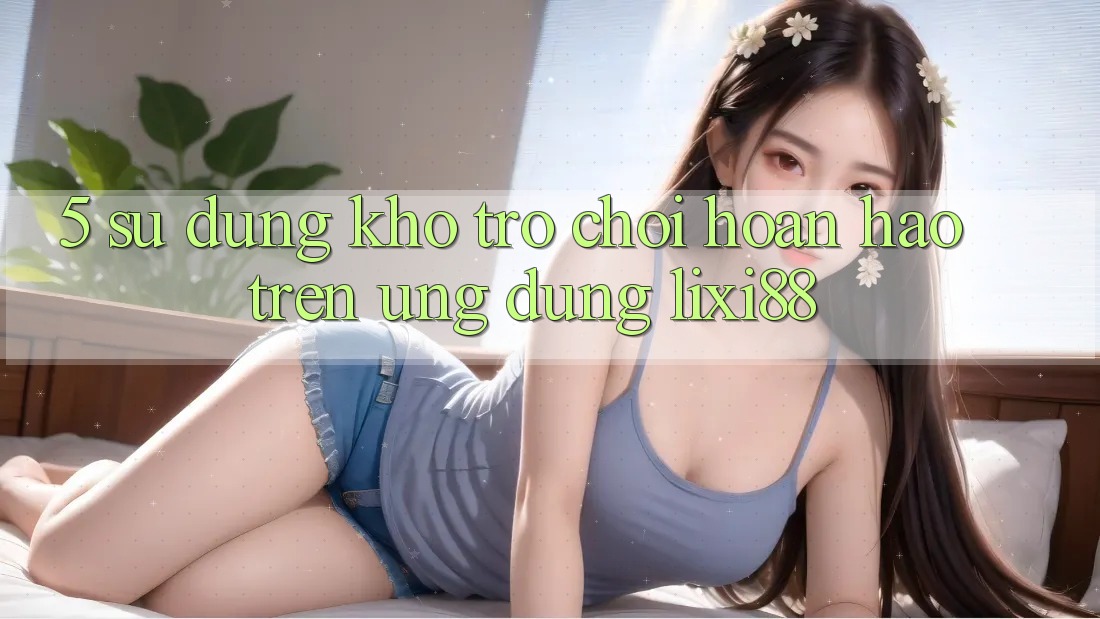 5. Sử dụng Kho Trò chơi Hoàn hảo Trên Ứng dụng Lixi88 5. Sử dụng Kho Trò chơi Hoàn hảo Trên Ứng dụng Lixi88