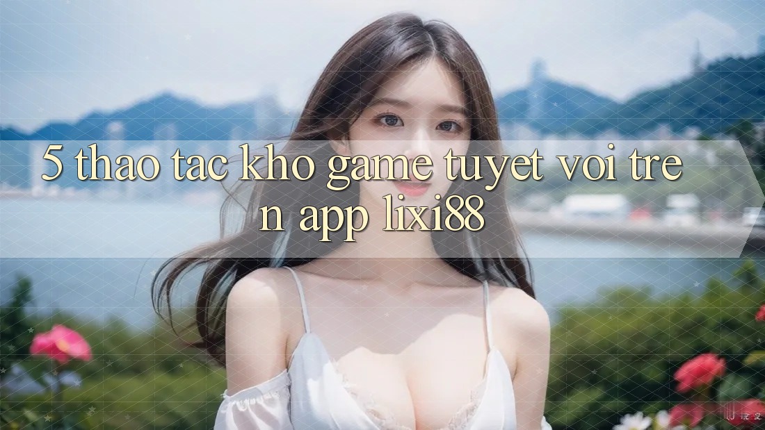 5. Thao tác Kho Game Tuyệt vời Trên App Lixi88