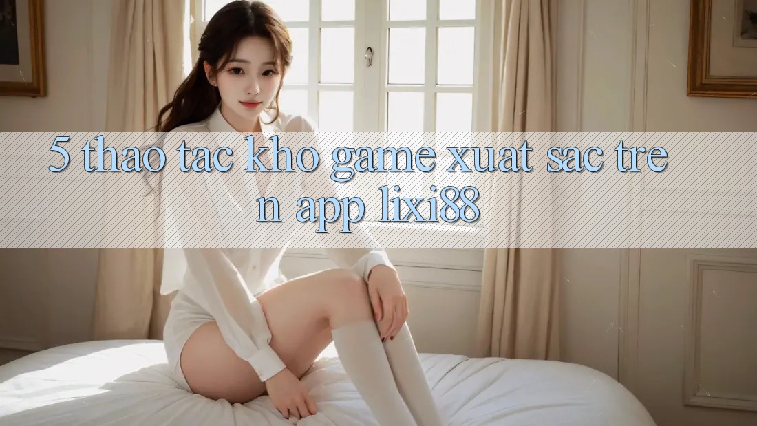 5. Thao tác Kho Game Xuất sắc Trên App Lixi88 5. Thao tác Kho Game Xuất sắc Trên App Lixi88