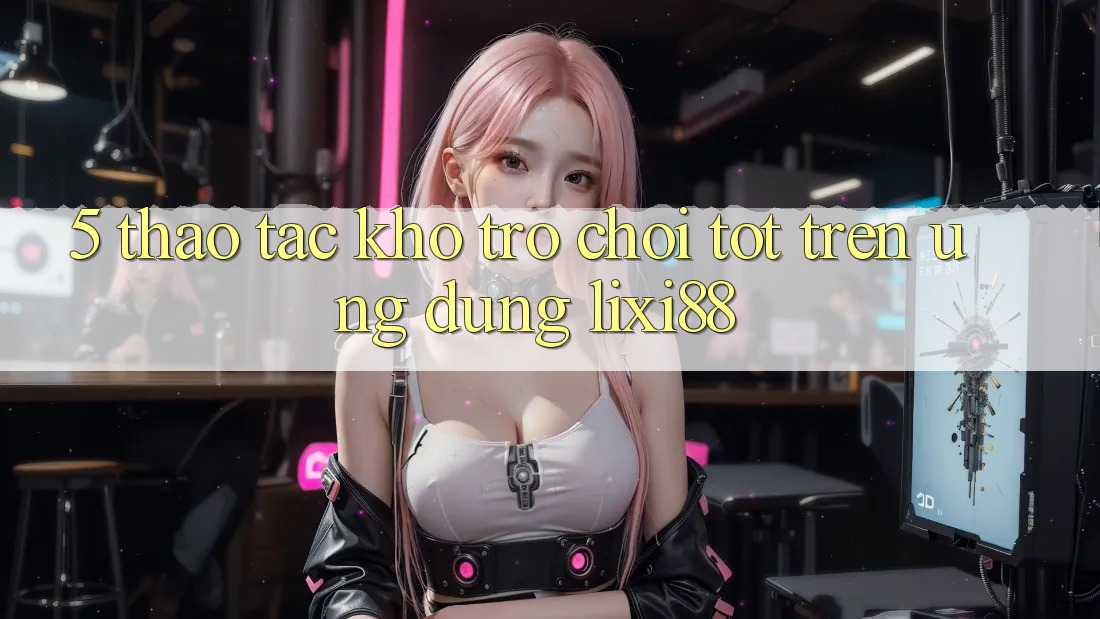 5. Thao tác Kho Trò chơi Tốt Trên Ứng dụng Lixi88