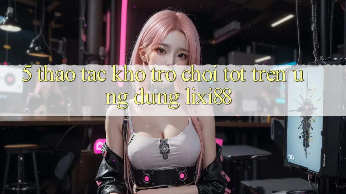 5. Thao tác Kho Trò chơi Tốt Trên Ứng dụng Lixi88