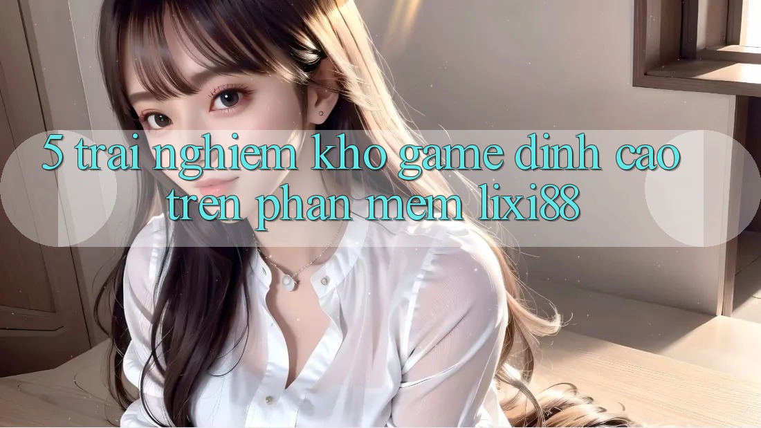 5. Trải nghiệm Kho Game Đỉnh Cao Trên Phần mềm Lixi88 5. Trải nghiệm Kho Game Đỉnh Cao Trên Phần mềm Lixi88