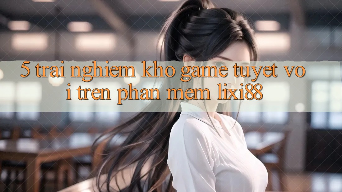 5. Trải nghiệm Kho Game Tuyệt vời Trên Phần mềm Lixi88 5. Trải nghiệm Kho Game Tuyệt vời Trên Phần mềm Lixi88