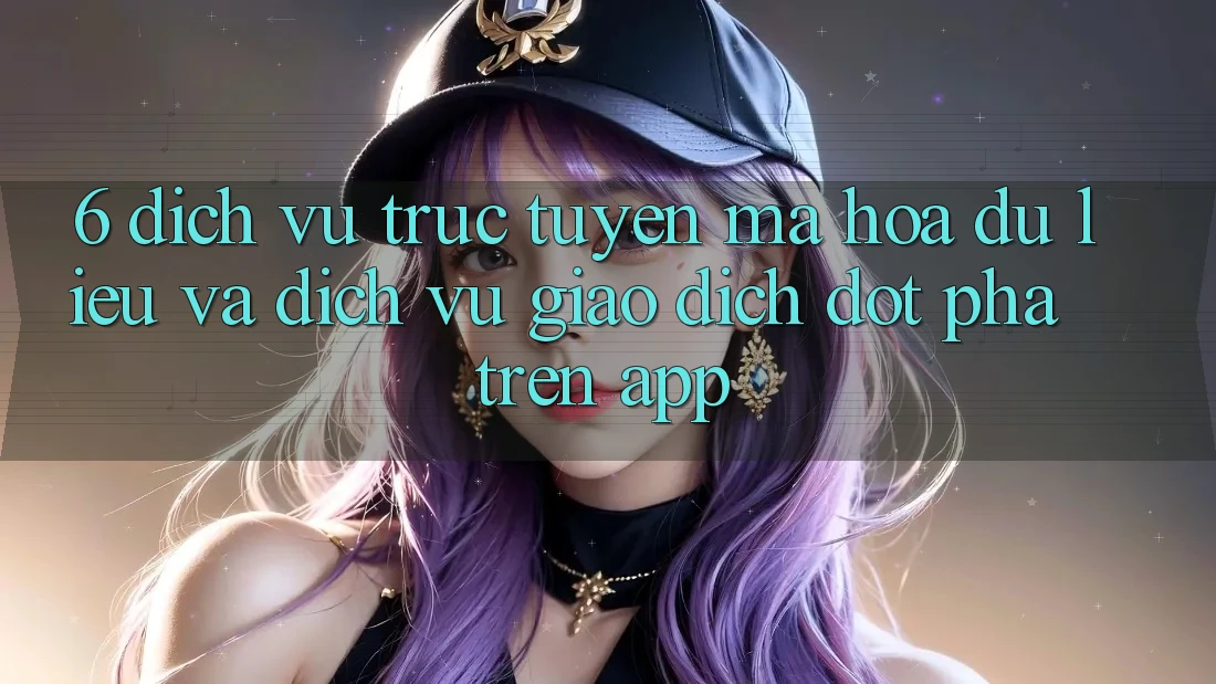 6. Dịch vụ trực tuyến Mã hóa dữ liệu Và Dịch Vụ Giao dịch Đột Phá Trên App