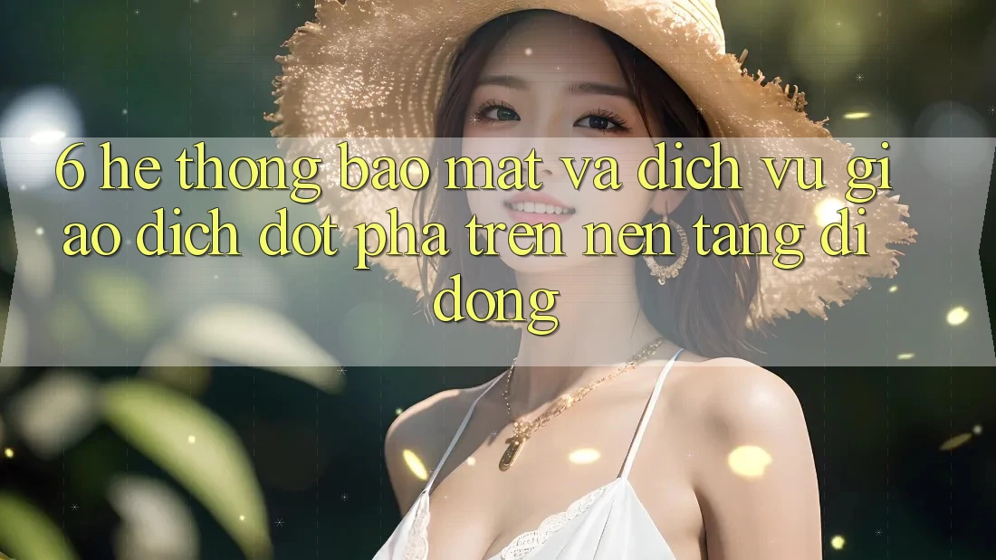 6. Hệ Thống Bảo Mật Và Dịch Vụ Giao dịch Đột Phá Trên Nền tảng di động