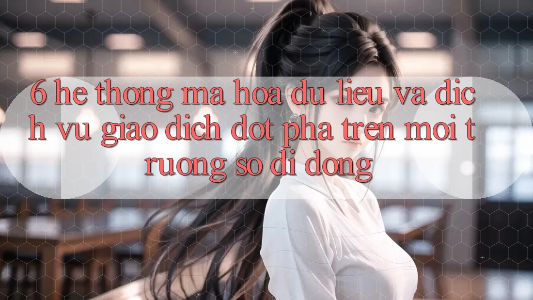 6. Hệ Thống Mã hóa dữ liệu Và Dịch Vụ Giao dịch Đột Phá Trên Môi trường số di động
