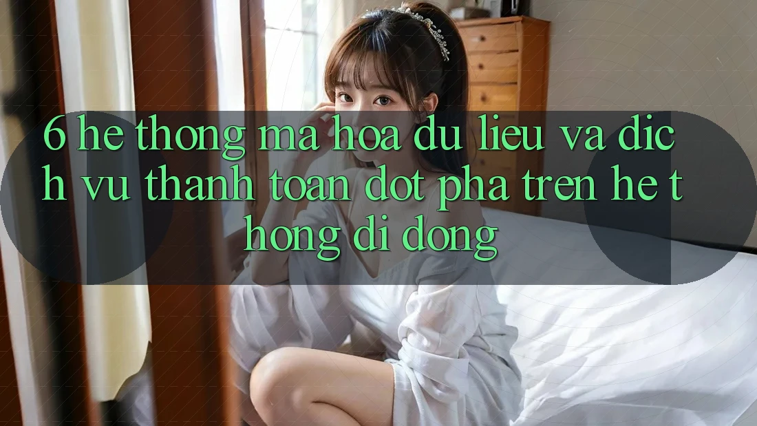6. Hệ Thống Mã hóa dữ liệu Và Dịch Vụ Thanh Toán Đột Phá Trên Hệ thống di động 6. Hệ Thống Mã hóa dữ liệu Và Dịch Vụ Thanh Toán Đột Phá Trên Hệ thống di động