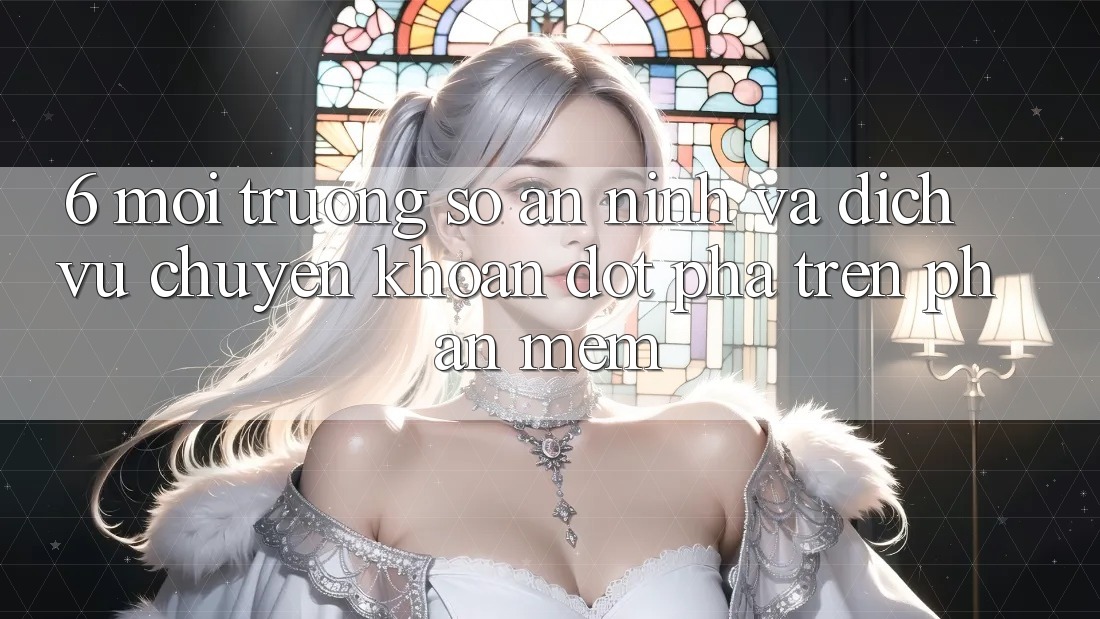 6. Môi trường số An ninh Và Dịch Vụ Chuyển khoản Đột Phá Trên Phần mềm
