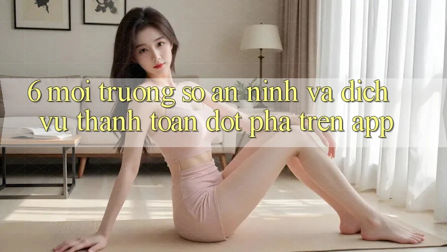 6. Môi trường số An ninh Và Dịch Vụ Thanh Toán Đột Phá Trên App 6. Môi trường số An ninh Và Dịch Vụ Thanh Toán Đột Phá Trên App