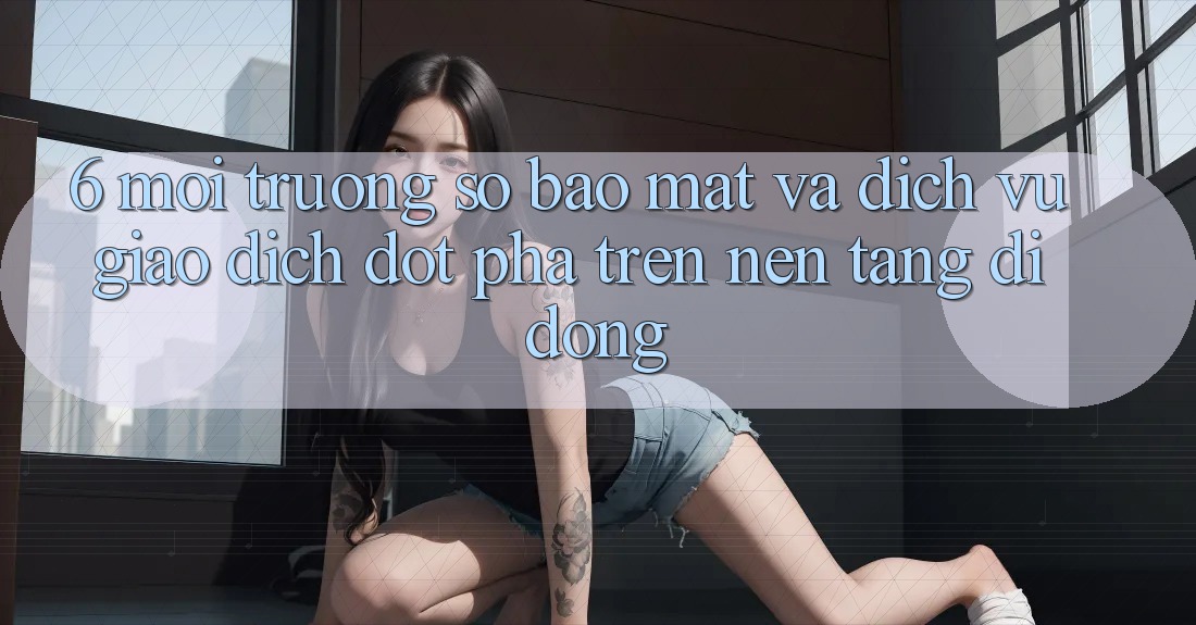 6. Môi trường số Bảo Mật Và Dịch Vụ Giao dịch Đột Phá Trên Nền tảng di động