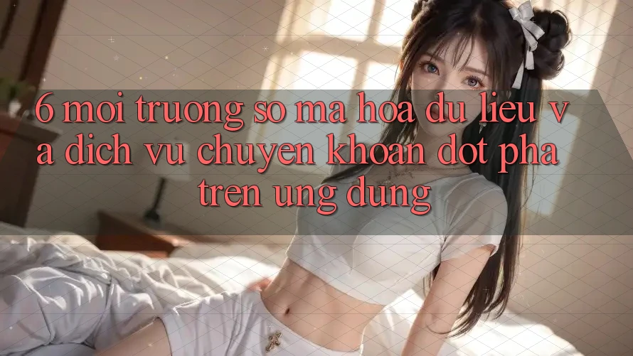 6. Môi trường số Mã hóa dữ liệu Và Dịch Vụ Chuyển khoản Đột Phá Trên Ứng dụng
