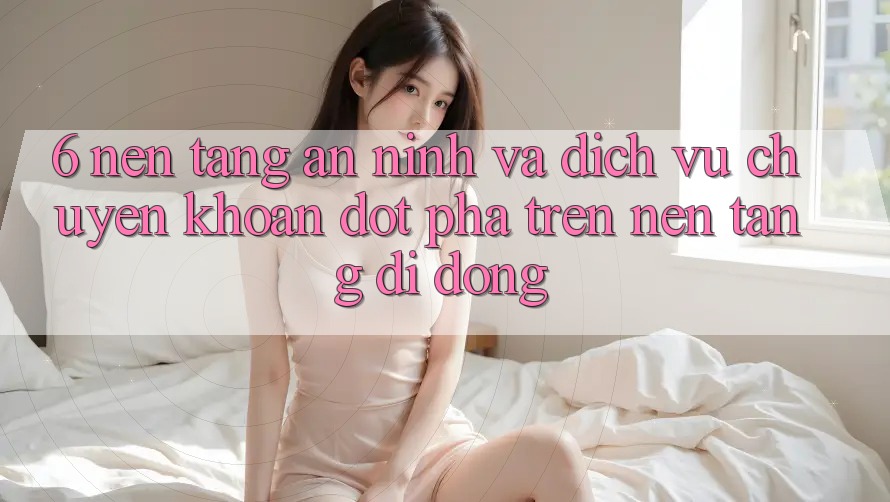 6. Nền tảng An ninh Và Dịch Vụ Chuyển khoản Đột Phá Trên Nền tảng di động 6. Nền tảng An ninh Và Dịch Vụ Chuyển khoản Đột Phá Trên Nền tảng di động