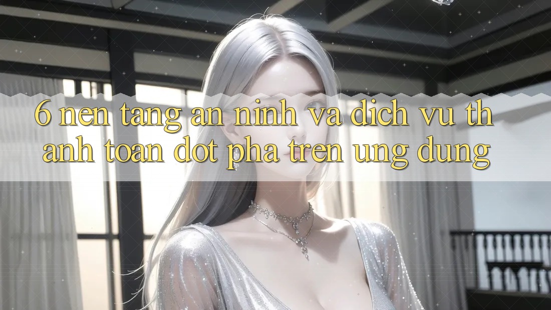 6. Nền tảng An ninh Và Dịch Vụ Thanh Toán Đột Phá Trên Ứng dụng