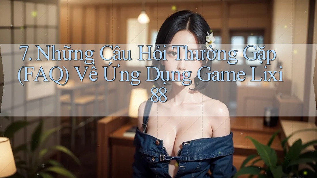 7. Những Câu Hỏi Thường Gặp (FAQ) Về Ứng Dụng Game Lixi88 7. Những Câu Hỏi Thường Gặp (FAQ) Về Ứng Dụng Game Lixi88
