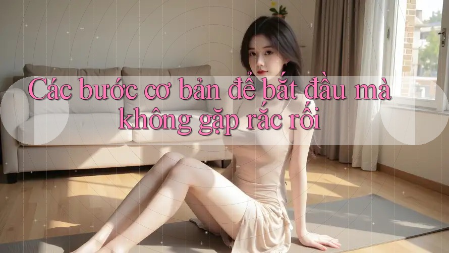 Các bước cơ bản để bắt đầu mà không gặp rắc rối Các bước cơ bản để bắt đầu mà không gặp rắc rối