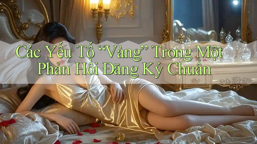 Các Yếu Tố “Vàng” Trong Một Phản Hồi Đăng Ký Chuẩn