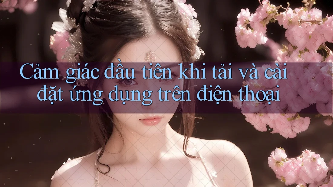 Cảm giác đầu tiên khi tải và cài đặt ứng dụng trên điện thoại Cảm giác đầu tiên khi tải và cài đặt ứng dụng trên điện thoại