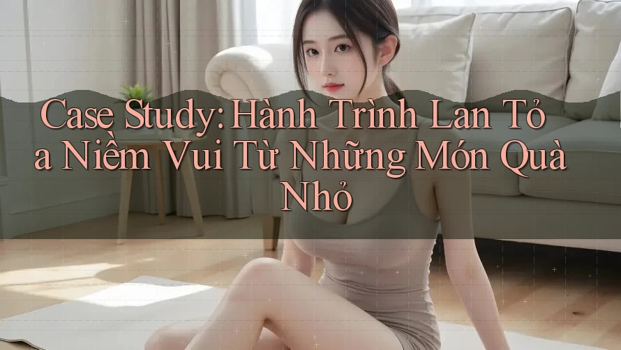Case Study: Hành Trình Lan Tỏa Niềm Vui Từ Những Món Quà Nhỏ