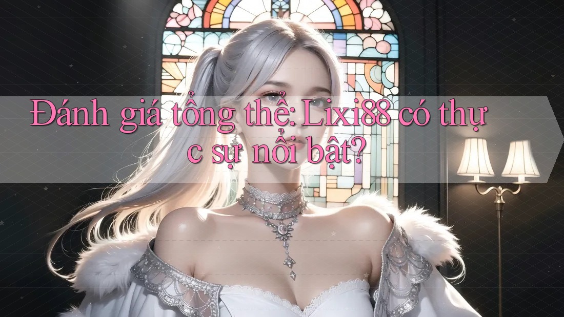 Đánh giá tổng thể: Lixi88 có thực sự nổi bật? Đánh giá tổng thể: Lixi88 có thực sự nổi bật?